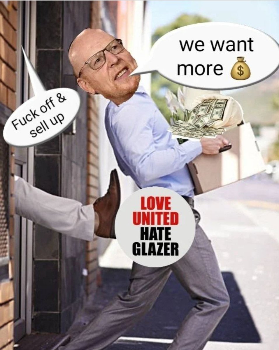 Glazerspissoff's tweet photo. We want our club back #GlazersSellManUtd #GlazersOutNOW #GlazersSellManUtd https://t.co/j8anGSjWi5