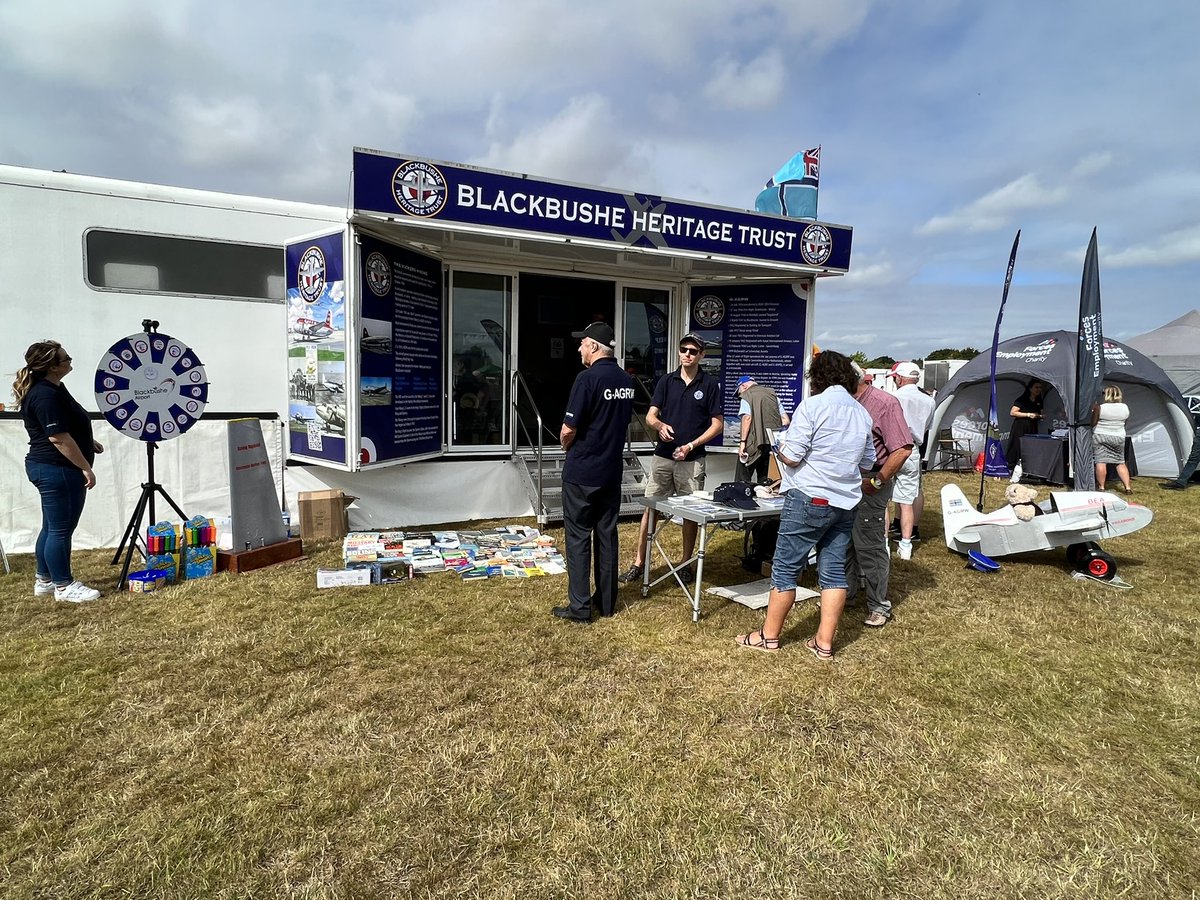 Blackbushe Heritage Trust are at RAF Odiham Families Day today.  Stop by and try our wheel of fortune!