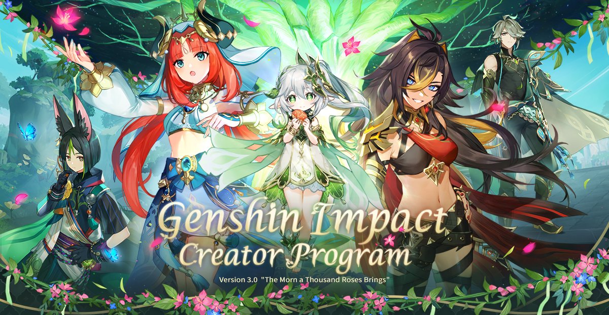 The #GenshinImpact Streamer Recruitment Event on Twitch has already begun! Stream your content &amp; earn Primogems with 20,000 USD prize pool.

Registration Period: August 19 – 26th, 15:00:00 (UTC+8)

More Details&gt;&gt;


 #Twitch 