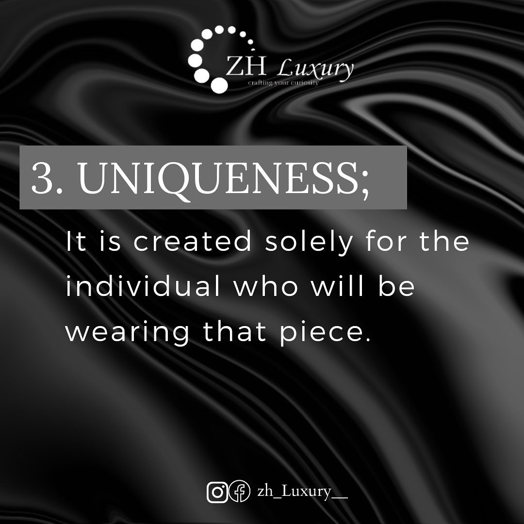 Let your creation come into existence as a beautiful, one-of-a-kind piece of OUR CUSTOMIZED JEWELRY that will be appreciated for generations to come . Seize this opportunity to place your order NOW!