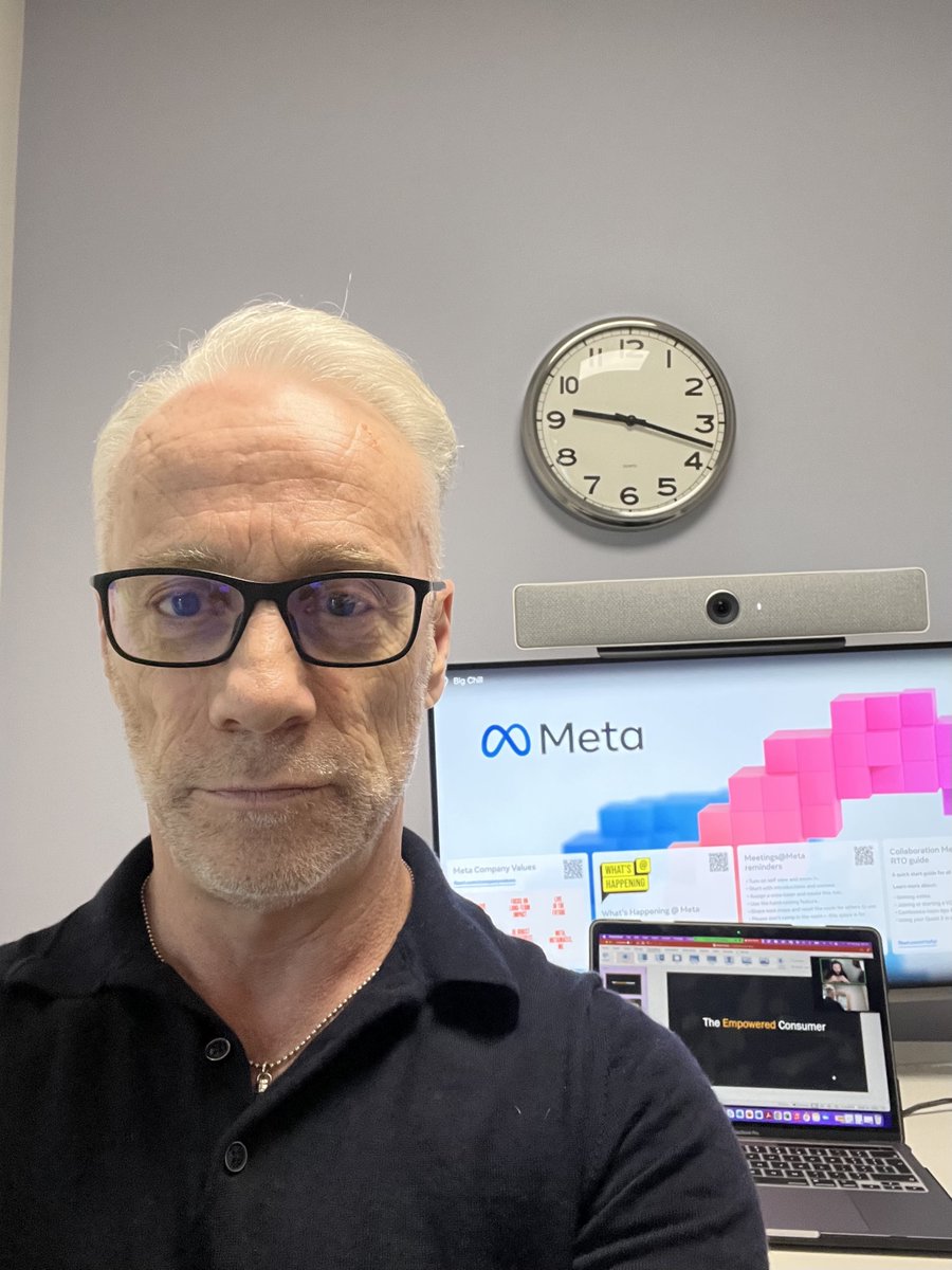 martinnewmancc's tweet image. Thank you to @Meta, for hosting me at their offices today to present a keynote on 'The Empowered Consumer' as part of their agency and internal development programme. Now off to sunny Scotland for the Fringe Festival. #empoweredconsumer #CustomerExperience #meta