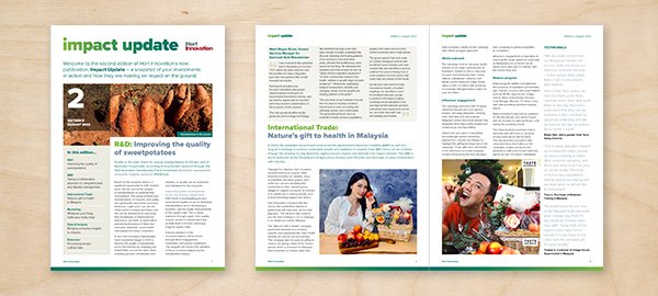 The second edition of our Impact Update is out now, Hort Innovation’s quarterly snapshot of how your investments are making a difference on the ground.

Read it now: is.gd/bbvayD