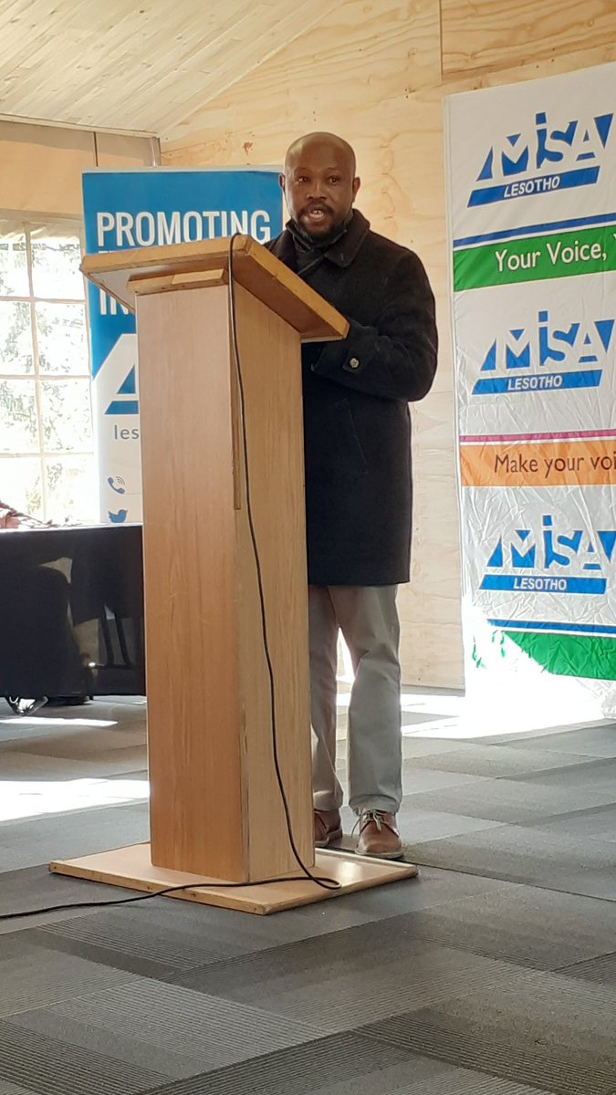 NewMisa_Lesotho's tweet image. Objectives of the training and introductions led by MISA Lesotho Chairperson Lekhetho Ntsukunyane  #ProgrammeLaunch @UnicefLesotho @UReportGlobal @EU_Commission 
@MISARegional @LesothoTelevis1 @SkyAlpha_HD @UltimateRadioLS @LsNewsday @EyeLesotho