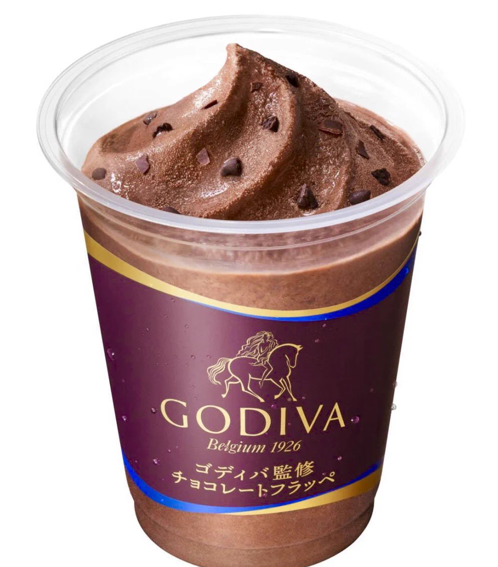 ファミリーマートから「ゴディバ監修チョコレートフラッペ」が発売