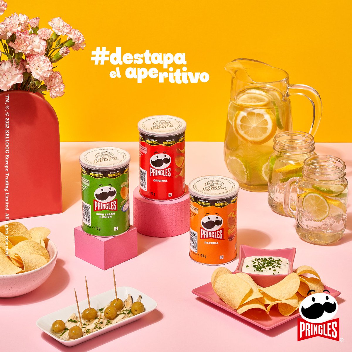 Verano, calor, Pringles… ¿Qué más se puede pedir?

#DestapaElAperitivo