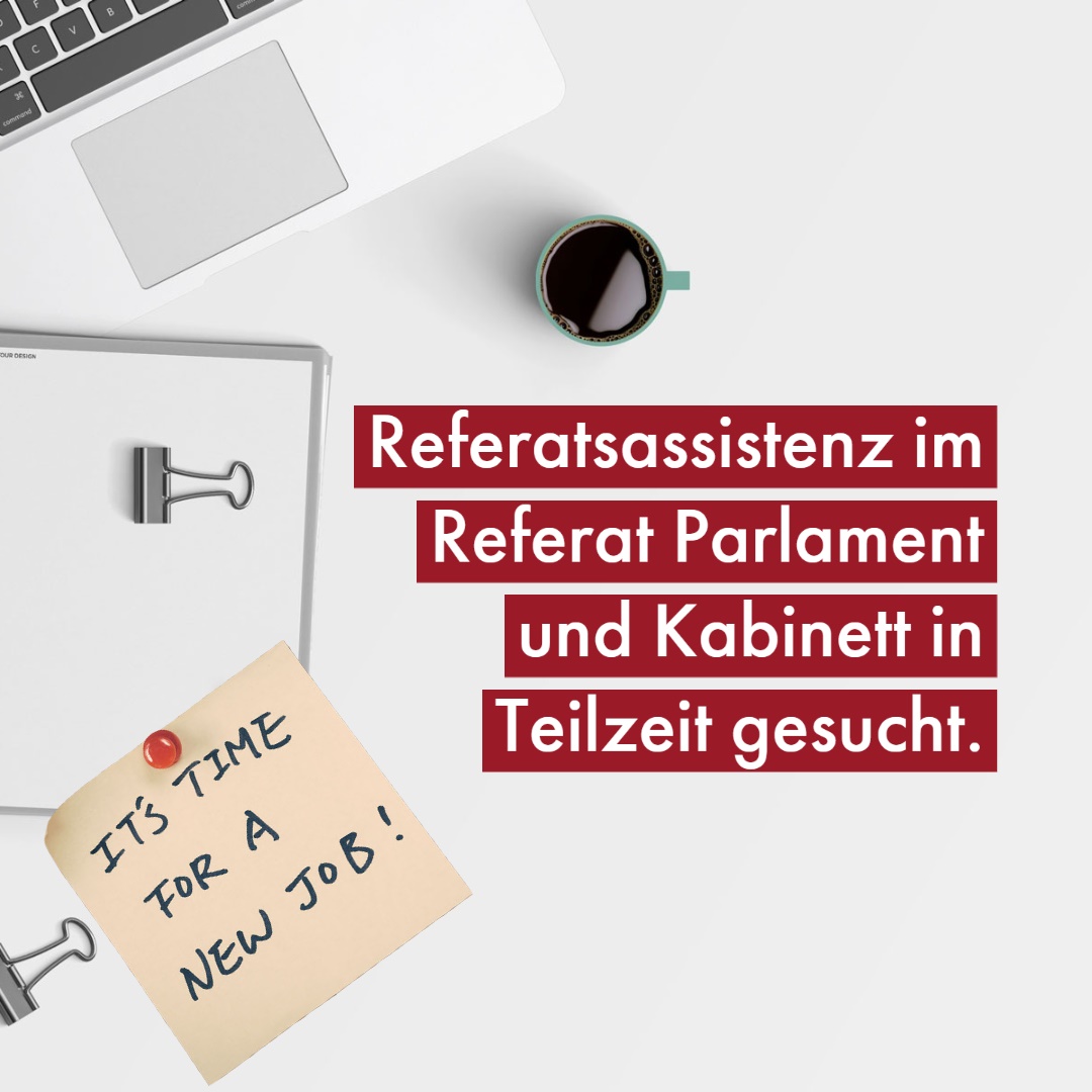 Im MFFKI in Mainz ist ab sofort eine Stelle im Referat Parlament und Kabinett in Teilzeit bis voraussichtlich zum 30. September 2023 zu besetzen als Referatsassistenz.
s.rlp.de/p2o2Y

#Stellenanzeige #Karriere #RheinlandPfalz