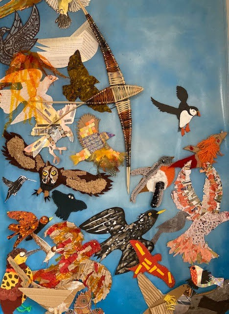 YorkExplore's tweet photo. π¨Our #CommunityArtProject with @yorklearning, 'Flight', is currently on display @YorkExplore in the cafe area. Enjoy a drink and a slice of cake while admiring 500 handcrafted birds. π¦π€πͺΆ
https://t.co/0PWMTEDnQw
#ExploreTogether #Flight #CoffeeAndCulture #YorkLearning https://t.co/zHCv9eetxj