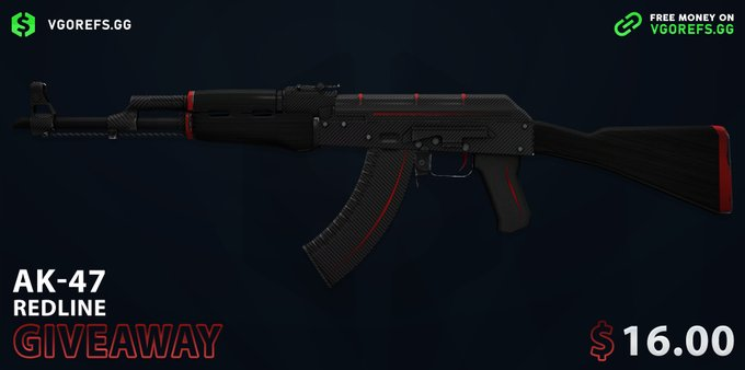 saphskins's tweet photo. 🔥 CS:GO GIVEAWAY 🔥

🎁 AK-47 | Redline ($16)

➡️ TO ENTER:
 
✅ Follow me &amp; @CasinoCurd 
✅ Retweet
✅ RT his pinned : https://t.co/lvyficuQrc (post proof👇)

⏰ Giveaway ends in 48 hours!
#CSGO #CSGOGiveaway https://t.co/lPmtghIard