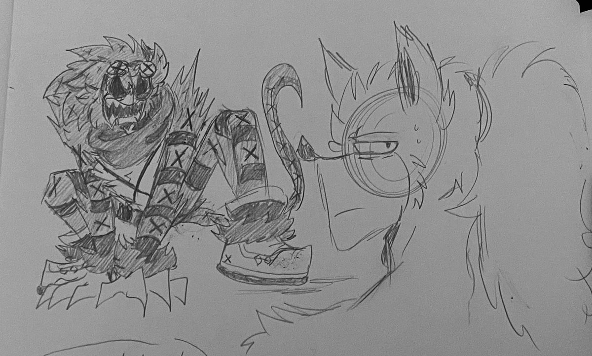 ZueltheCat's tweet photo. Some sketches I forgor to post a while back, heehoo

Dread - @Spookypuffguy https://t.co/LltPRBI8Fn