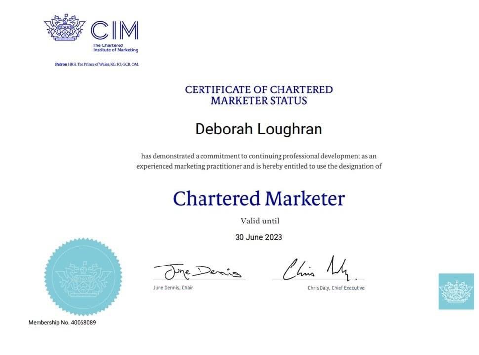 DeborahKing1's tweet photo. #alwayslearning #Chartered #KingCommunication #CPD @cim_marketing https://t.co/sGbQ5yTbE2