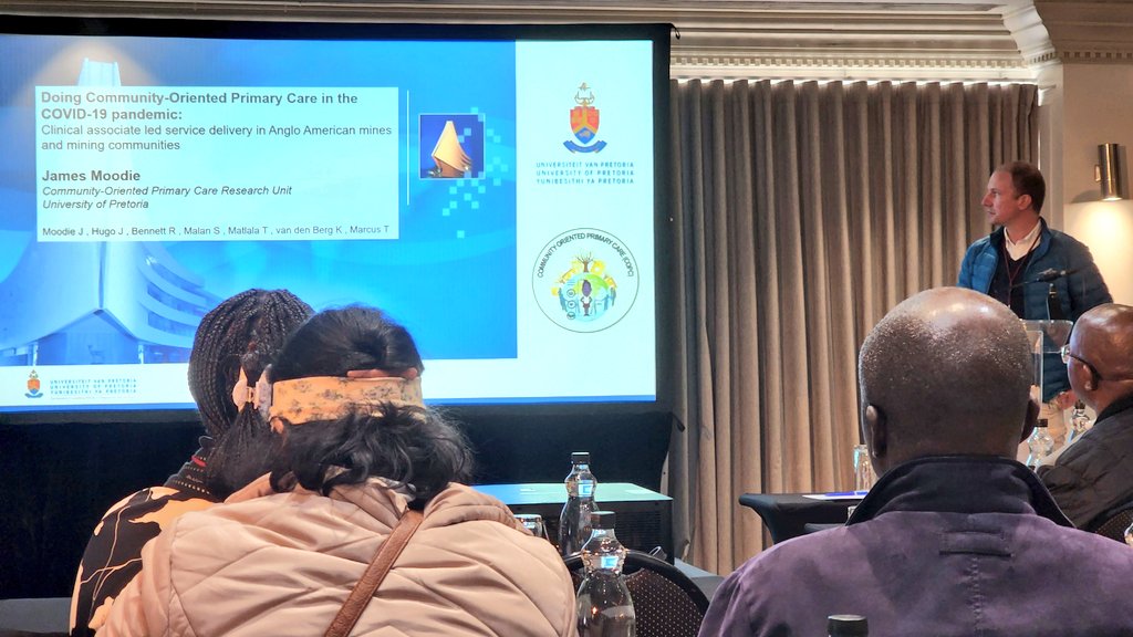 Highlights of the #primarycare #research presentations track 1 during the #SANFPC22 conference, showcasing research on the effects of the #COVID19 pandemic. Good combination of registrar/student and established researcher presenters. #academicprimarycare #familymedicine #PHC