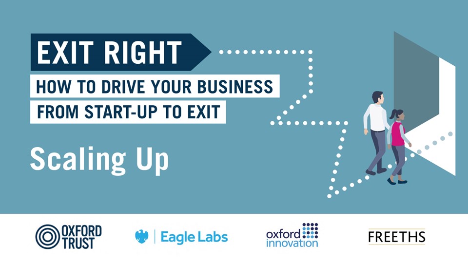 TheOxfordTrust's tweet photo. Scaling up your #startup #spinout requires managing change and putting the right people and processes in place. Babita Devi, Deborah McCormack @changereact & Tracy Smart @SmartTeamOxford give expert advice on #ScalingUp in this #ExitRight video https://t.co/1fDCmMac4N https://t.co/141ehWZlee