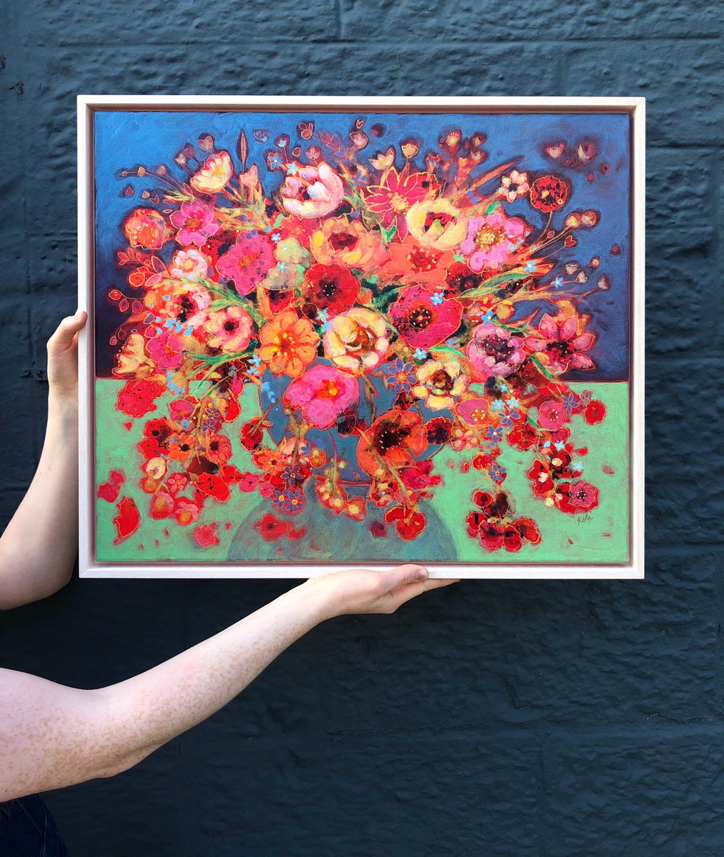 Summer Colours, our solo exhibition with paintings by Keli Clark is still on for another few weeks