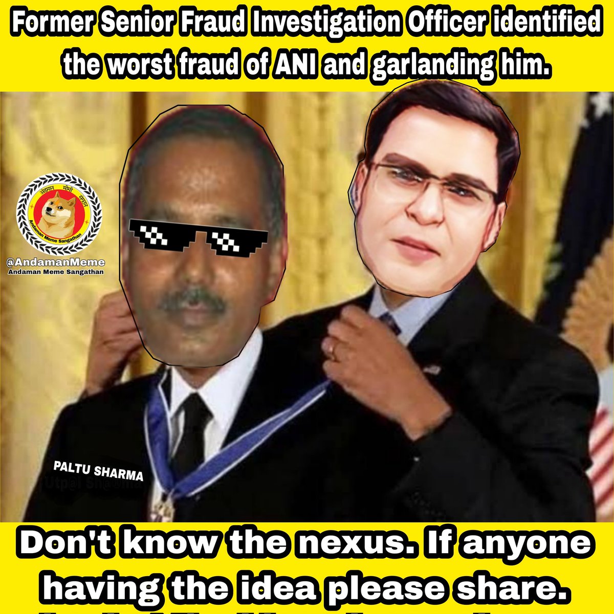 AndamanMeme's tweet photo. Namaste Mahodaye @puttu44 https://t.co/a7dnoZFy10