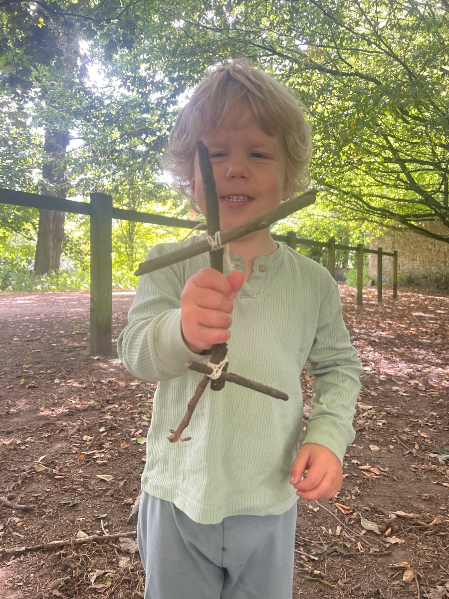 BrabynsPrep's tweet photo. Nursery Activity Camp have collected lots of sticks and created their very own Stickman! #BPSActivityCamp #TheStickman https://t.co/dZgT8dNDsi