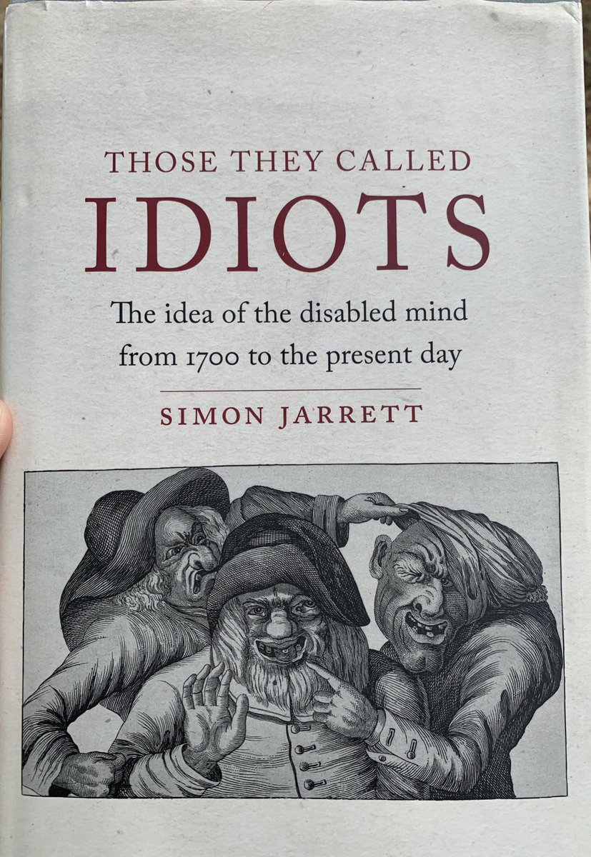 Finally got around to reading this by @SimonJarrett6. It’s excellent & I highly recommend it to anyone who wants to learn more about society’s shifting attitudes towards learning disability over the last 300 years &, crucially, how this can inform a more inclusive future society.
