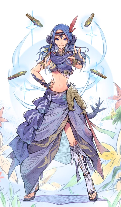キタンナアウラちゃん#アウラ #前角俱楽部 #FF14イラスト #FF14art #FF14 