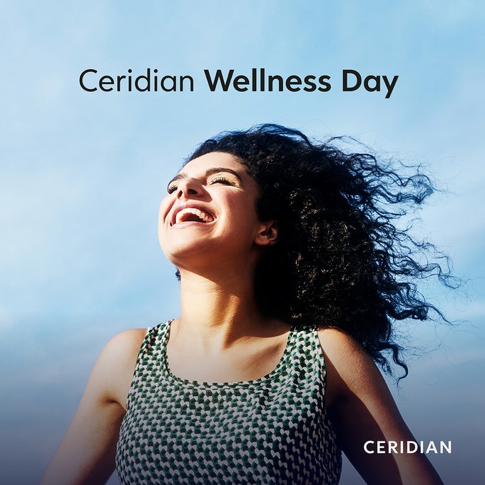Today we’re unplugging for another Ceridian Wellness Day – time for our global team to rest, relax, and truly step away from work.