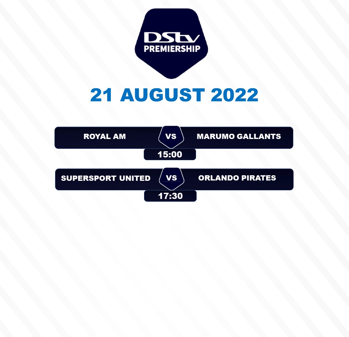 OfficialPSL's tweet photo. MATCHDAY!!!!!

Today's #DStvPrem Fixtures: https://t.co/X1mTw9Rfxo