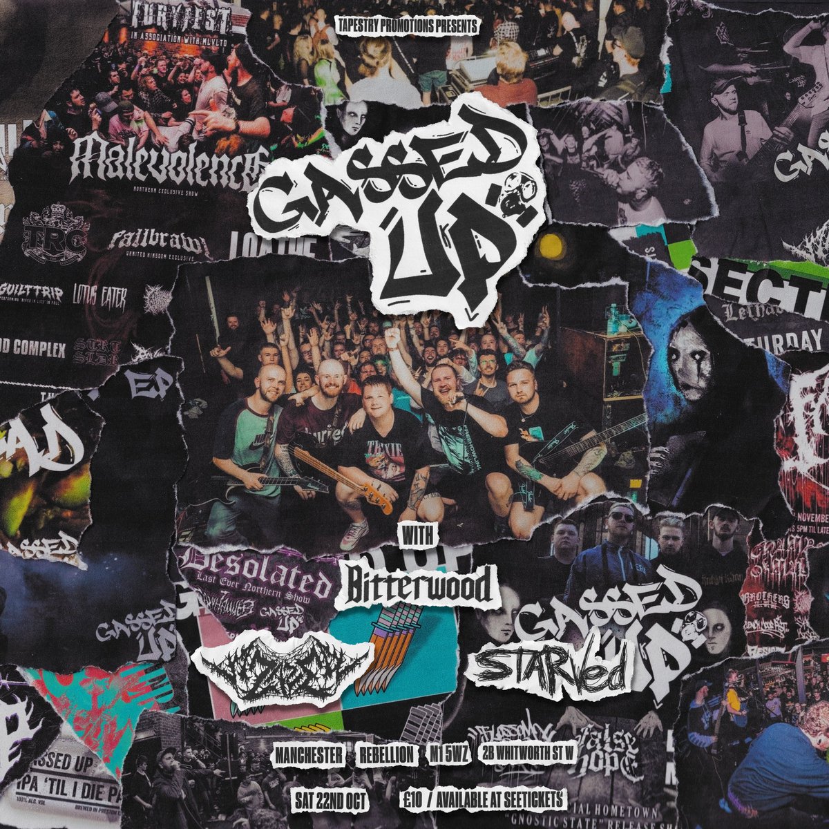Gassed Up (@gasseduphc) on Twitter photo The final chance to see Gassed Up live. Support comes from our good friends in <a href="/BitterwoodHC/">🅱️itterwood 🏴</a>, Azazel and Starved. We will be playing almost our entire discography, join us for one final time.
Tickets: bit.ly/3K3s01q
✏️: <a href="/miserytakeme/">MISERY TAKE ME</a> The final chance to see Gassed Up live. Support comes from our good friends in <a href="/BitterwoodHC/">🅱️itterwood 🏴</a>, Azazel and Starved. We will be playing almost our entire discography, join us for one final time.
Tickets: bit.ly/3K3s01q
✏️: <a href="/miserytakeme/">MISERY TAKE ME</a>