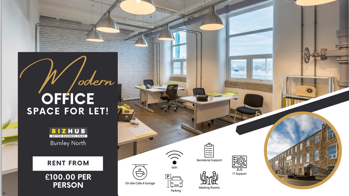 Exciting News... 

This gorgeous office at Biz Hub Burnley North is back on the market! We don't anticipate it to be available for long, so get booked in with our sales team before it's too late 🗓️

#burnleyoffices #servicedoffices