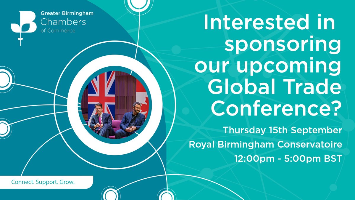 From multi-nationals to start ups, we always help businesses 'Be Greater' every step of the way. An exciting opportunity to get your brand in front of businesses. 

Find out more about our sponsorship packages here…
ow.ly/14s450Kco5W

#global #trading #event