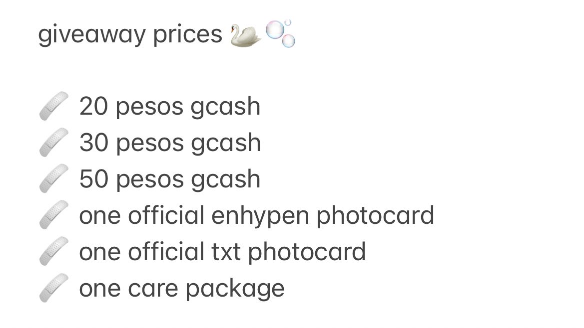 yyang_cart's tweet photo. giveaway! 6 winners 🫶🏻

𓏔 ur account must be public
𓏔 rt this tweet
𓏔 reply "#MgaIni1NiJ #SPCLoNuestro" 5 times separately
𓏔 ends tomorrow @ 3pm

⌗ gcash ga giveaway give away rt retweet pesos php enhypen txt tomorrow by together pc photocard https://t.co/Mp7vgJ2hnG