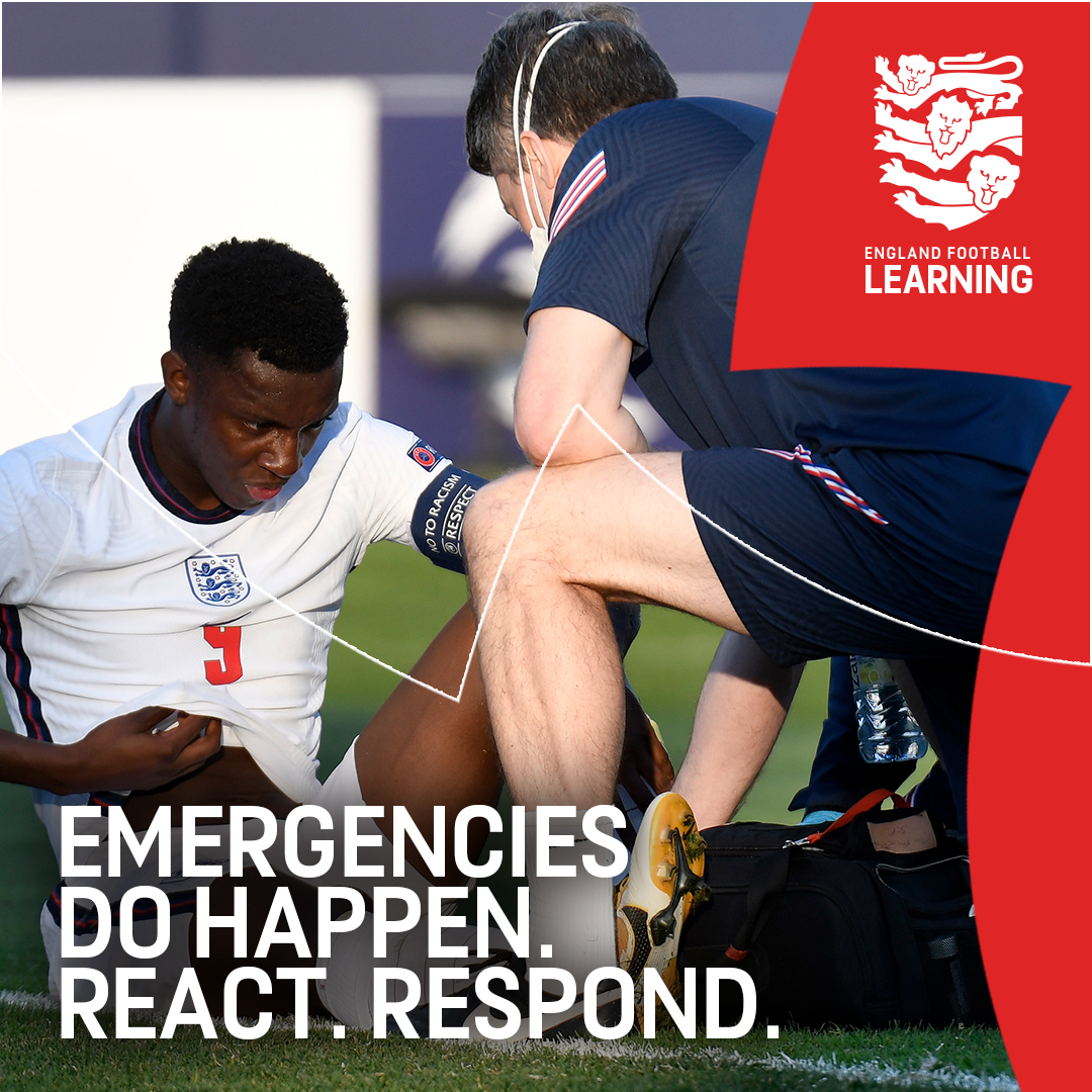 EMERGENCY FIRST AID IN FOOTBALL | Places available ⚽

📅 Mon 12 Sept
⏱️ 9am-5pm
📍 GFA HQ, Oaklands Park

To book your place, follow this link 👉 bit.ly/3JZqr4D and click ‘Find dates’