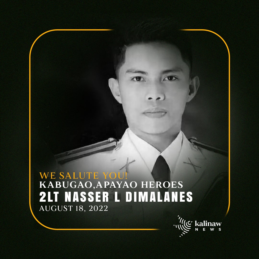 KalinawNews's tweet photo. Sincere condolences are extended to the bereaved families of  two fallen heroes from 98th Infantry Battalion who sacrificed their lives to protect the people of Barangay Lenneng, Babugao, Apayao against the NPA on August 18, 2022.

Let us honor their heroism. https://t.co/EygATl4BpF