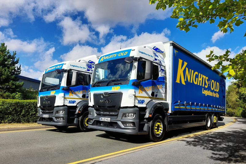 MAN Truck & Bus UK on Twitter ".GroupKnp knights_of_old take delivery of two new MAN TGS 26.
