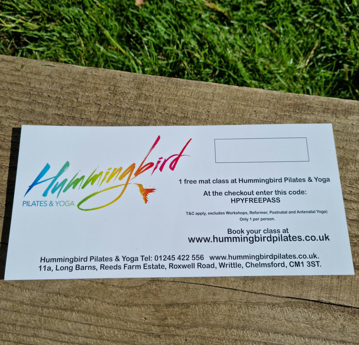 ⭐️ FANTASTIC FRIDAY GIVEAWAY⭐️ 

Free class pass - use code 'HPYFREEPASS' at the checkout and enjoy your FREE class (online or in studio)

Book your class at hummingbirdpilates.co.uk 

(T&amp;C: New clients only, 1 per person, excludes workshops/Reformer/pregnancy and postnatal)
