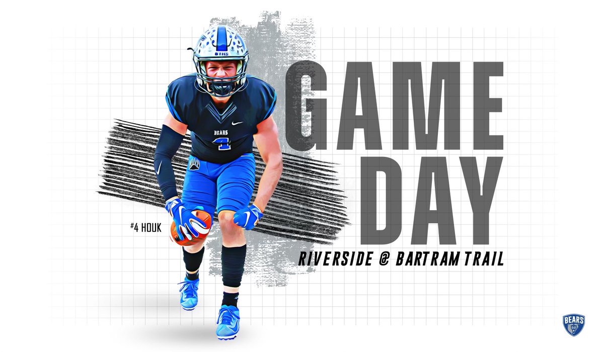 Bartram Trail Athletics π» (@bt_athletics) on Twitter photo πΎ πΈ π πΌ π» πΈπ
π <a href="/BTHS_Football/">BTHS BEARS FOOTBALLπ»π</a>
π Riverside
π 7:00
π <a href="/BartramTrail/">Bartram Trail Bears</a>
#GoBearsπ» πΎ πΈ π πΌ π» πΈπ
π <a href="/BTHS_Football/">BTHS BEARS FOOTBALLπ»π</a>
π Riverside
π 7:00
π <a href="/BartramTrail/">Bartram Trail Bears</a>
#GoBearsπ»