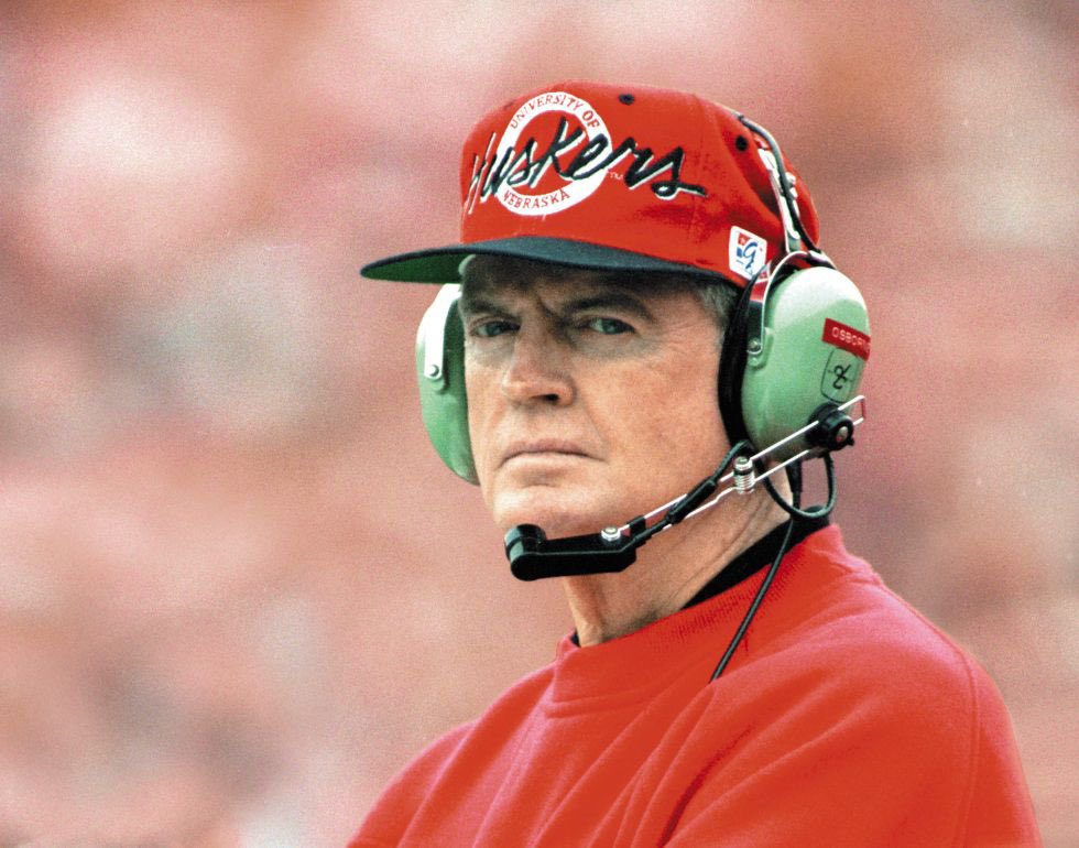 Tom Osborne on going 60-3 in a 5 year period at Nebraska: “ Well, it started in the weight room. Our culture here revolves around it. We took great pride in dominating teams physically. And basically we just wore people down “.