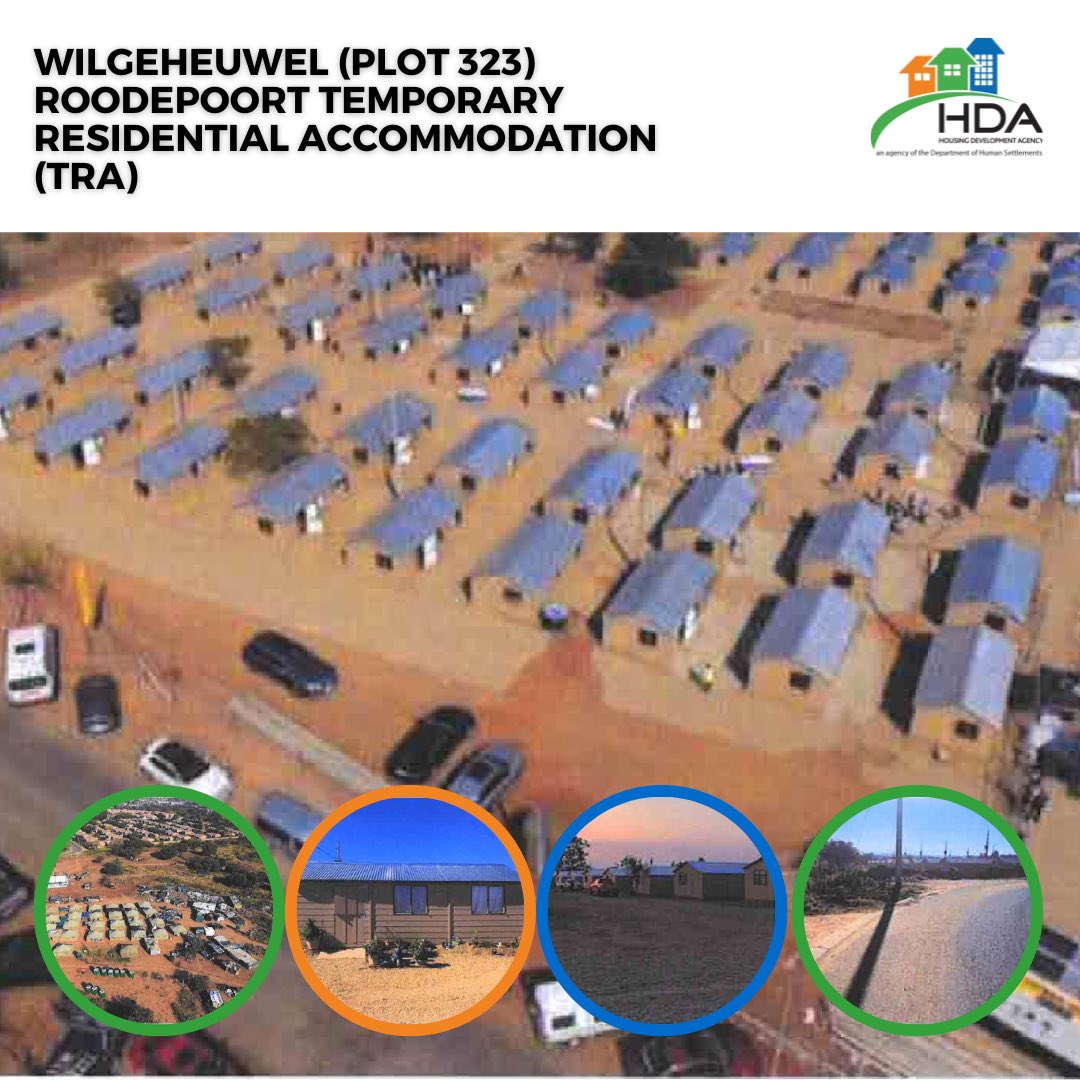 the_hda's tweet photo. PROJECT | Wilgeheuwel (Plot 323) Roodepoort Temporary Residential Accommodation (TRA)

#HDAProjectProfiling #TheHDA #DHSProjects #DepartmentHumanSettlements #RebuildTheHDA #HousingTheNation #HDAAtWork https://t.co/prIpAevuEM