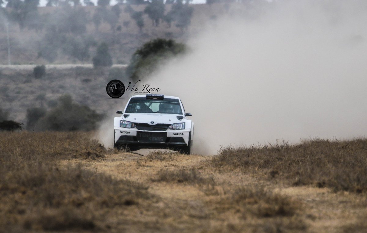 Kenya's <a href="/RaajiSingh/">Raaji Singh Bharij</a> Bharij did some runs to get familiar with the <a href="/skodafabiar5/">ŠKODA FABIA R5</a>  handed over by #MintiMotorsport and that he will be driving from now on.