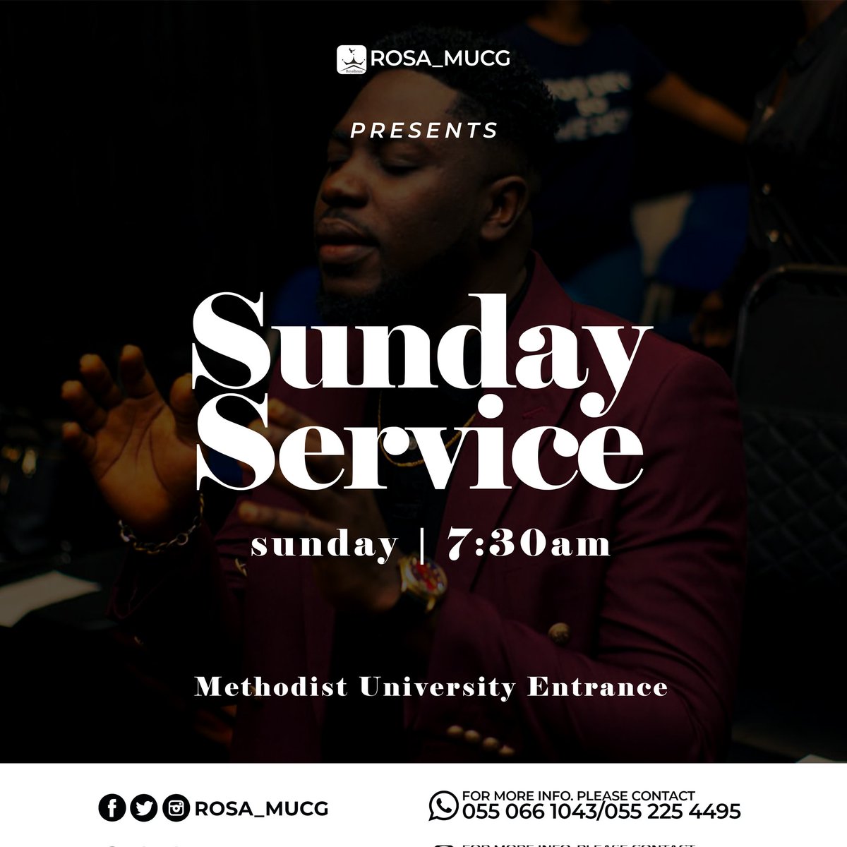 rcc_dc's tweet photo. Special invitation to you, come Join us this Sunday for our service and your life will never be the same again.
#royalhousechapel
#rosagh
#rosamucg https://t.co/GVE104OUwc