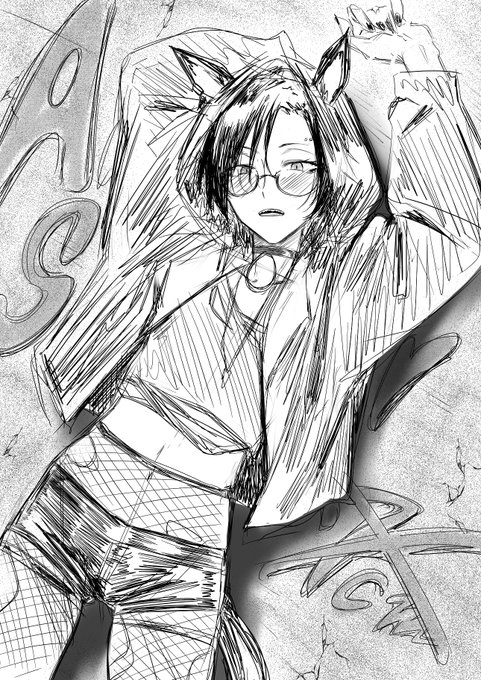 エアシャカールわからんままラフを切ってる… 