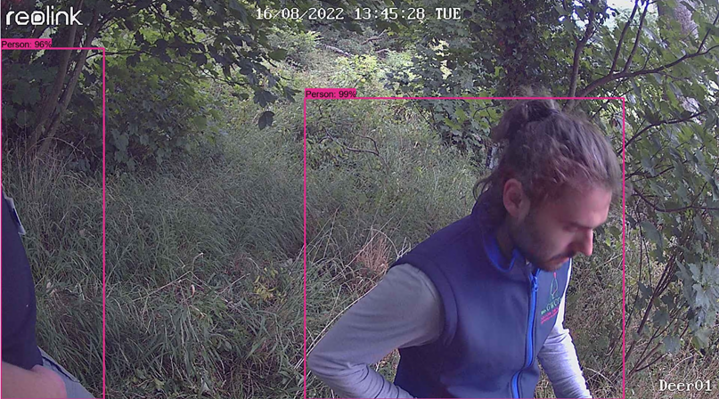 ai_conservation's tweet photo. We had a great day installing our @ai_conservation cameras in @cityofstasaph to monitor Deer with Lee Oliver and Bleddyn Thomas from @GwctWales 

#ArtificialIntelligence and #conservation https://t.co/IdcgF8MsMK