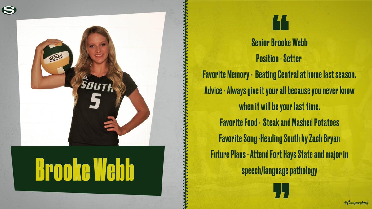salina_southvb's tweet photo. Our next two seniors are @brookelyn_webb and @baylee_brin have a great year ladies! We are excited to see a lot of excitement from you both. https://t.co/zdrOJySUmy