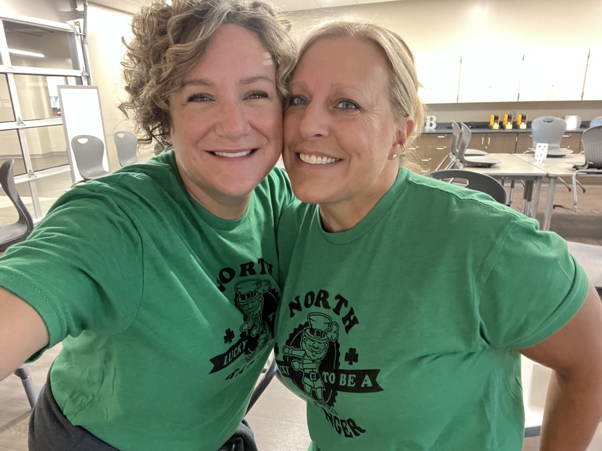 We came back for Day 2…so that’s good! 🤣🤣 ⁦<a href="/WESchools/">Willoughby-Eastlake City Schools</a>⁩ ⁦<a href="/NorthNews123/">Mr.Frei</a>⁩ #teacherbesties #Highschoolmath