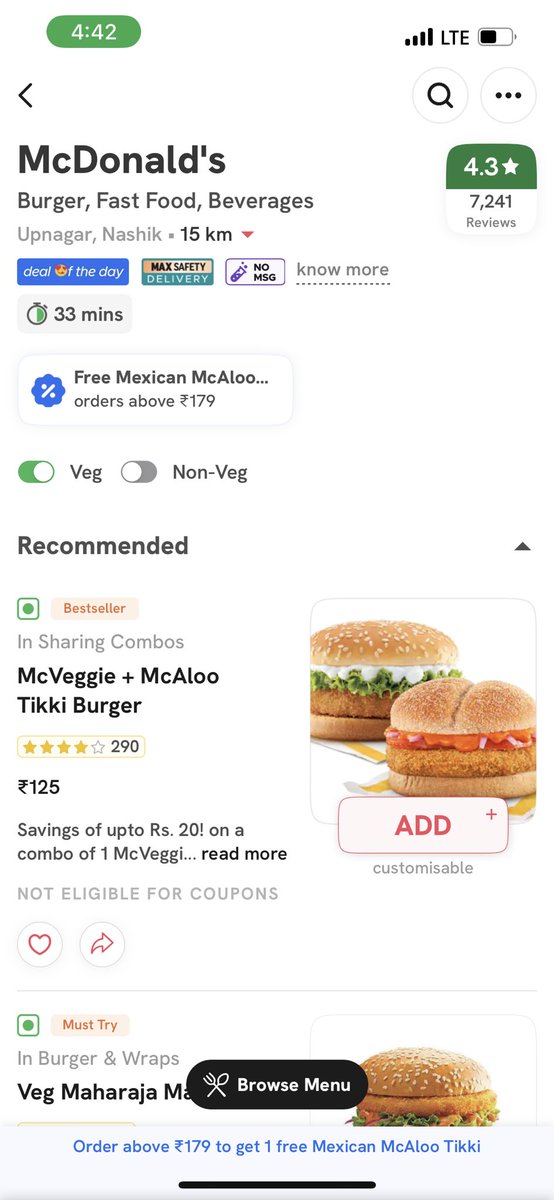 SanketRajole's tweet photo. Why does this happens and charged extra for the distance if the real distance is showing something else ? 
Are being fooled ? This not at all good what is being showed and done. I observed this for multiple restaurants and you are responsible 
Check This Out !!! @zomato https://t.co/MzxgME21C5