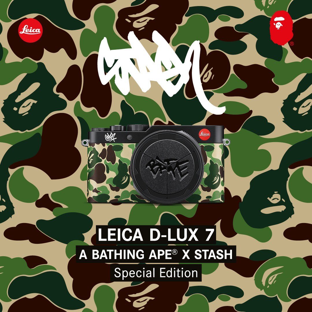 Leica D-Lux 7 A Bathing Ape x Stash Edition
