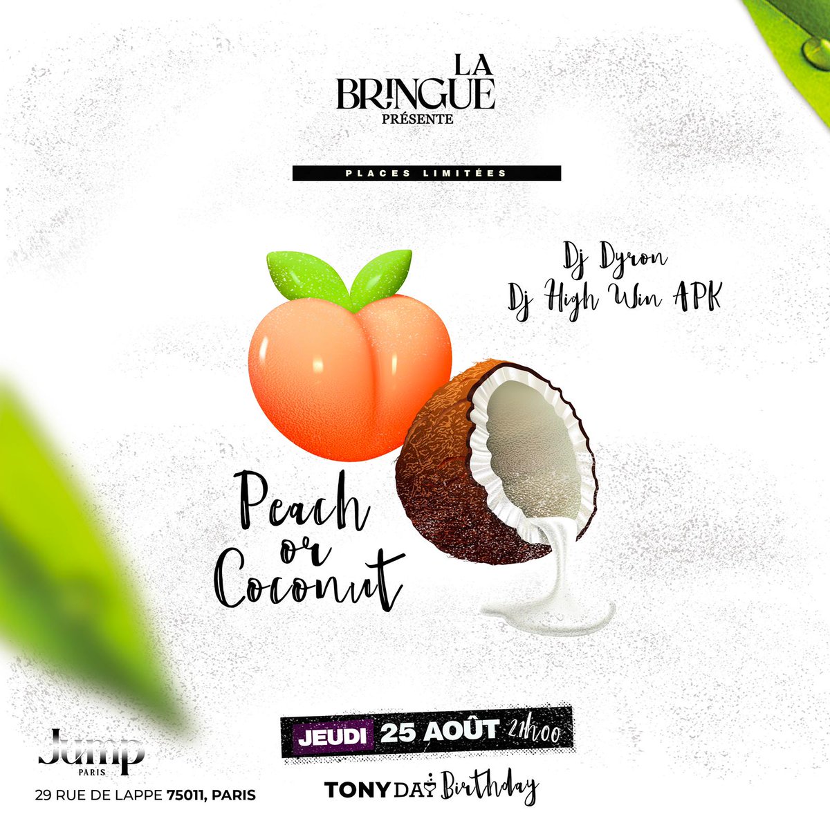 lamousszer97's tweet photo. #LABRINGUE #JUMPINPARIS #PEACHORCOCONUT #TONYDATBIRTHDAY 🔥🔥🔥😉 https://t.co/c1zSAgUYMn