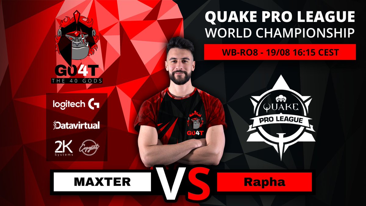 Let's get popcorn's to see this match today at 16:15 CEST! Let's go @MaxterQuake vs <a href="/liquidrapha/">Shane Hendrixson</a>