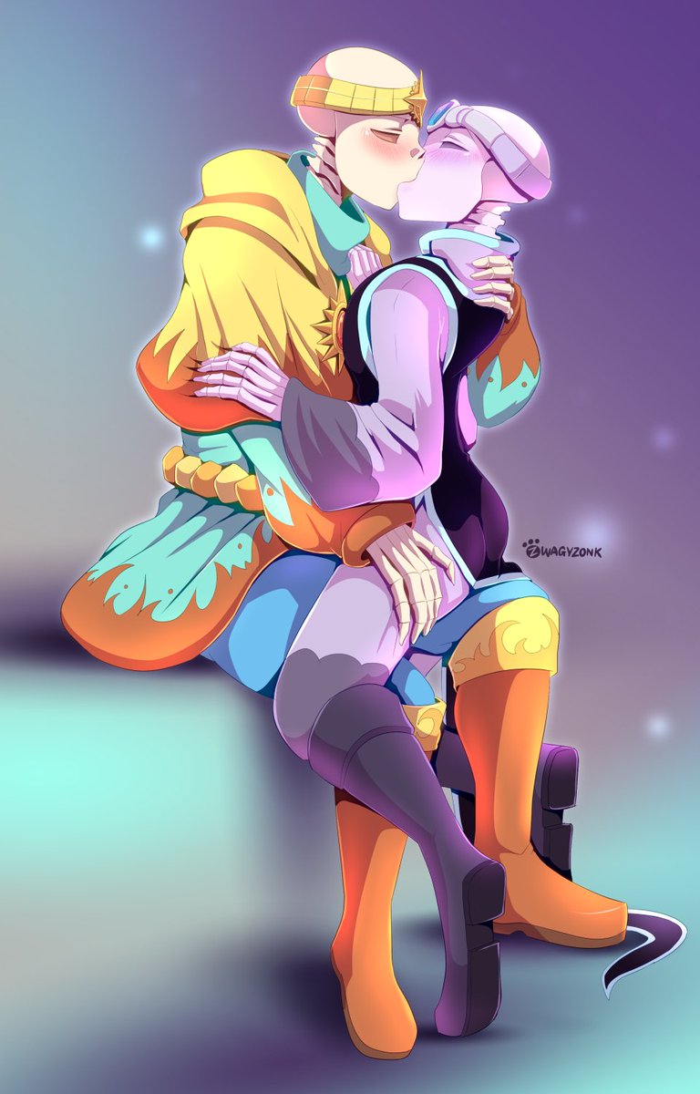 entale26's tweet photo. commission for @Snowy__Bones ☀️🌙 https://t.co/MUvgB7Svg1