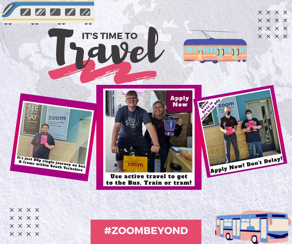 BarnsleyYC's tweet photo. YP asked for cheaper transport in MYM so YCs campaigned locally&amp;regionally😄Working with organisations such as @TravelSYorks &amp; @SouthYorksMCA &amp;other ycs,campaigning&amp;youth voice power✊ helped with decisions to fund #zoombeyond so apply for yours today!👇
https://t.co/MceOxNl7CZ https://t.co/GgNhHxQqQa
