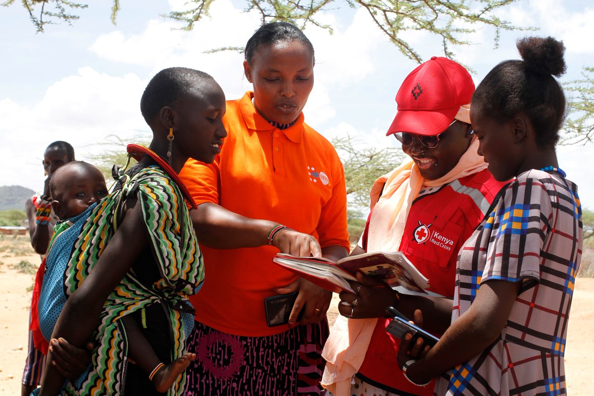 The prolonged drought in Kenya has left women & girls in affected areas at high risk of gender-based violence and abuse. This #WorldHumanitarianDay, see how @unfpa's partners get GBV services & essential supplies like sanitary pads, where they are needed: bit.ly/3dvHyyC
