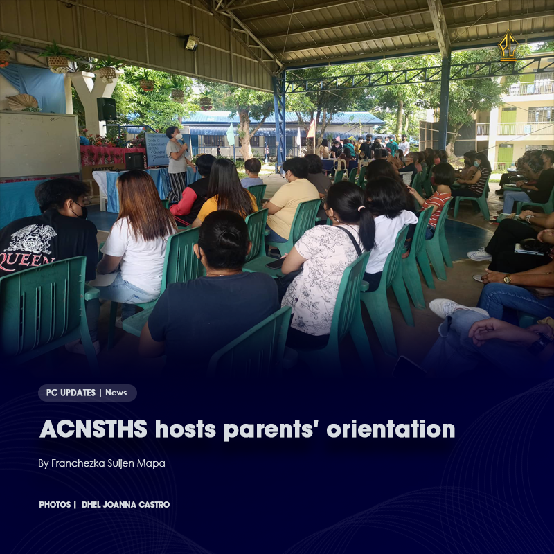 tpcacnsths's tweet photo. ACNSTHS hosts parents' orientation
See post here: https://t.co/J3MrEgBcn4
#PCUpdates
#PendulumChronicle https://t.co/6G3dyQwUIz