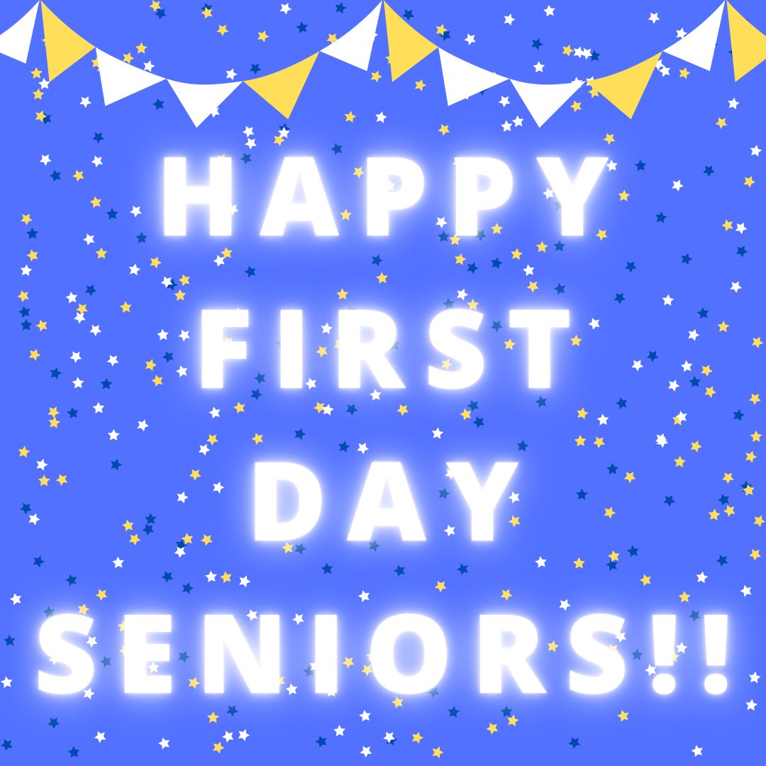SENIOR ORIENTATION📣📣
Happy first day for all of the seniors!! See everybody on Tuesday!📣