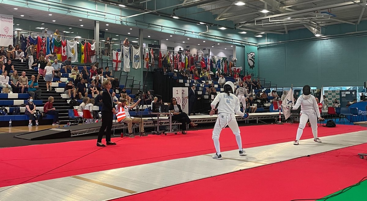 Natalia Shahril (6b, Bailey) wins Bronze at the Commonwealth Fencing Championships - kings-school.co.uk/news/natalia-s… #fencing #commonwealthfencing